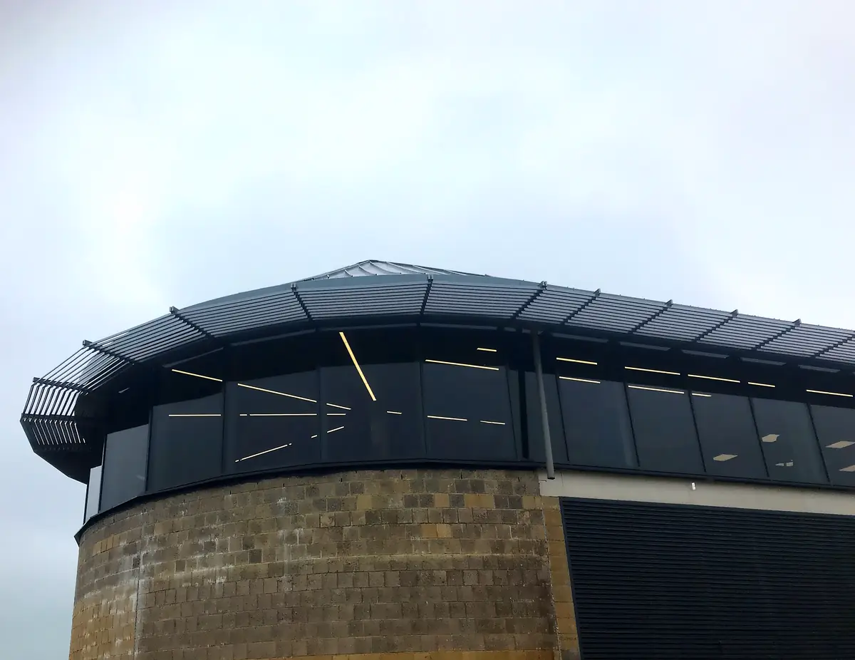 Brise soleil in place at Brackley Leisure Centre!