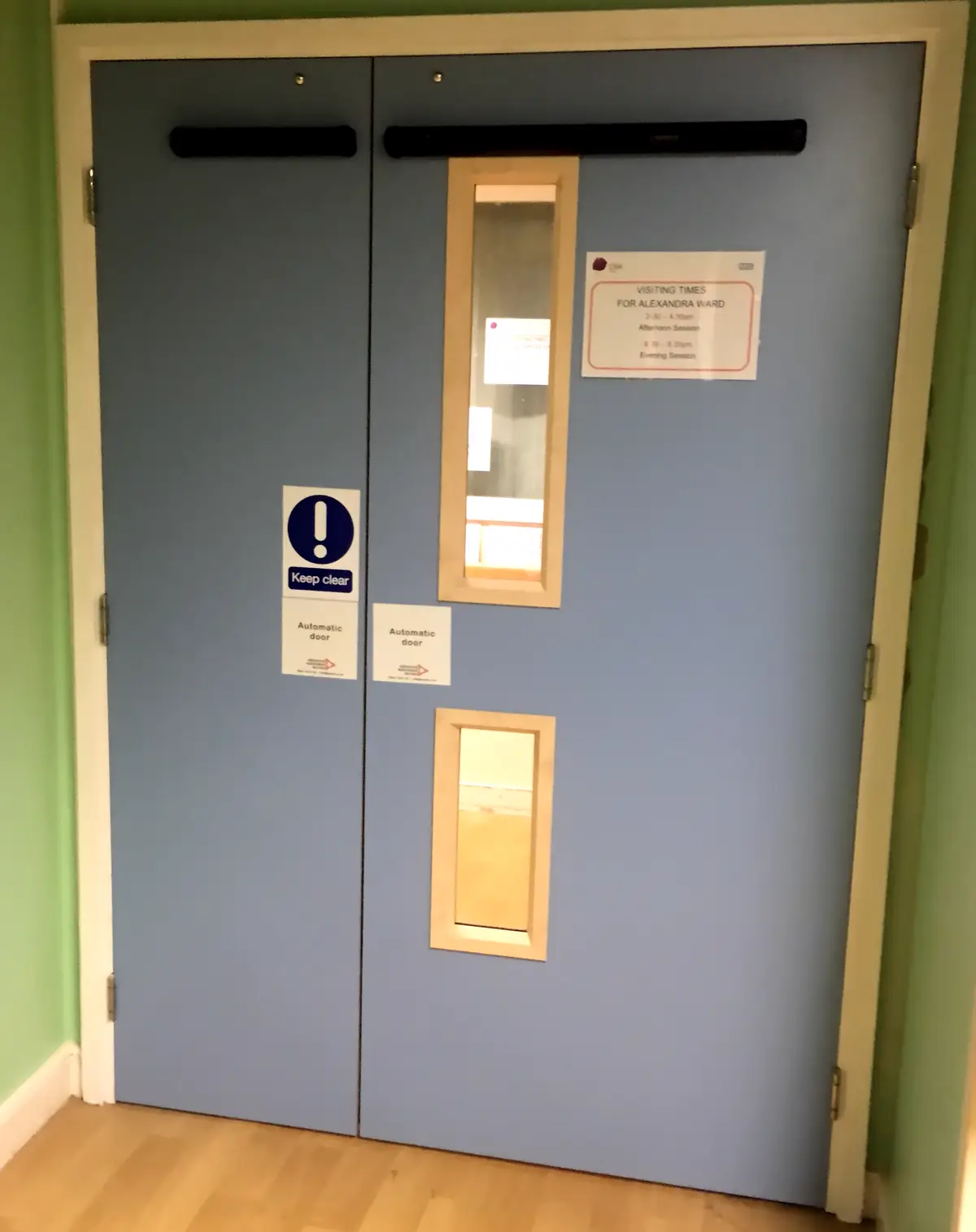 1st annual maintenance visit completed on all our NHS sites!